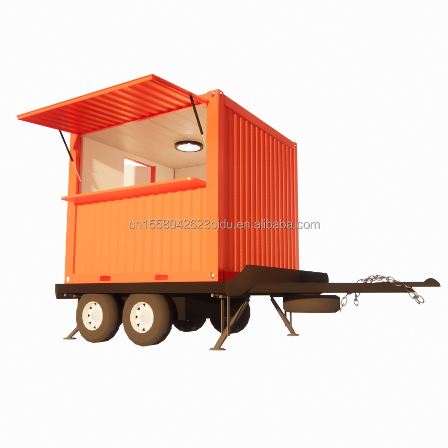 Alluminum Alloy Window Prefab Tiny Modular Homes On Wheels Trailer With Stairs For USA Galvanized Steel Bending 180g