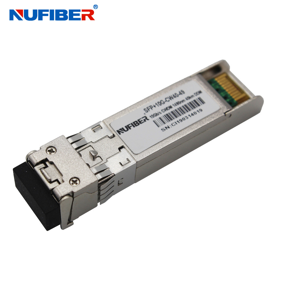 10km 10gbe Sfp+ Transceiver Module Single Mode Duplex LC Connector
