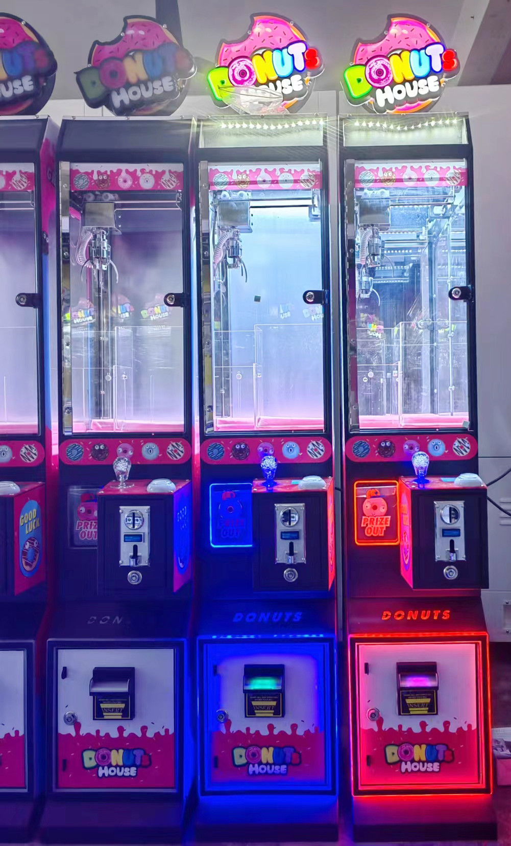 Mini Claw Crane Machine Key Chain Gift Vending Machine With Bill Acceptor Mega Mini Claw Machine