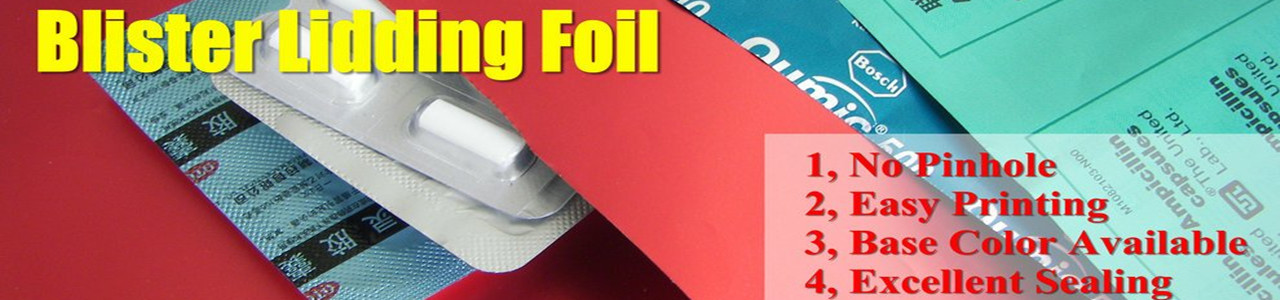 Lacquer Coated Aluminum Blister Foil Parma Packaging Materials Gravure Printing