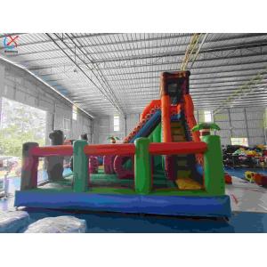 Inflatble Exotic Bouncy House With Internal Slide Combo Jumping Castle
