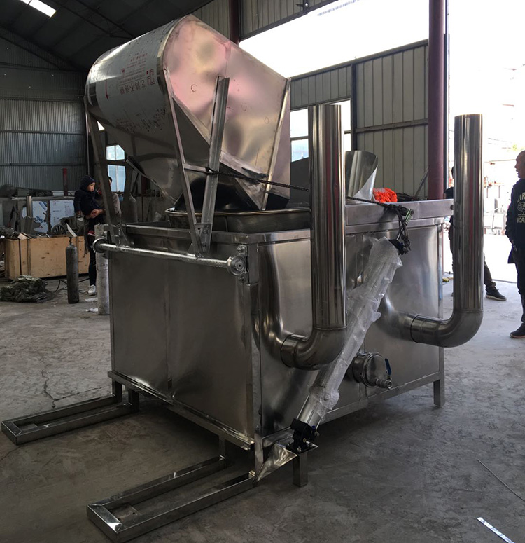 Automatic Gas Electric Deep Fryer Potato Chips Onion Deep Frying Machine