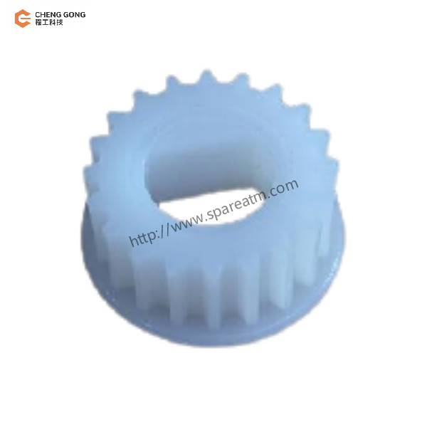 ATM Machine Parts NCR S2 Presenter External Single Side 20T (D Hole) White Color