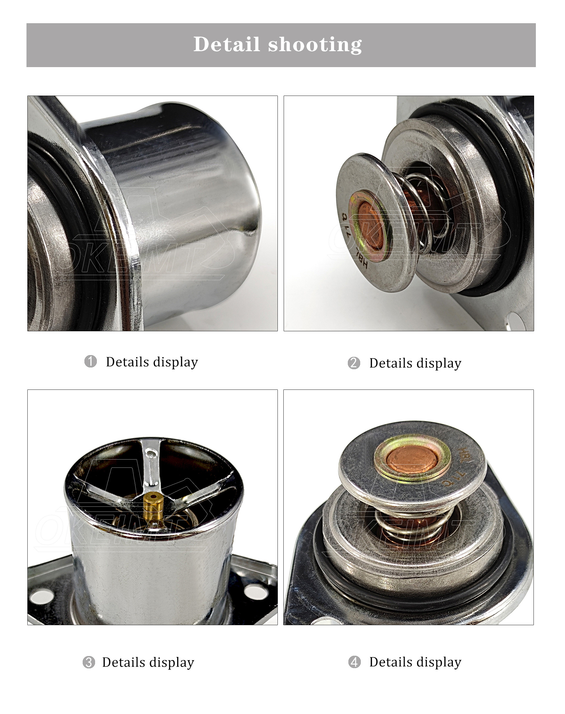 Hot Selling Excavator Parts 1830256C93 Engine Thermostat For 1830120C2 Perkins Engine