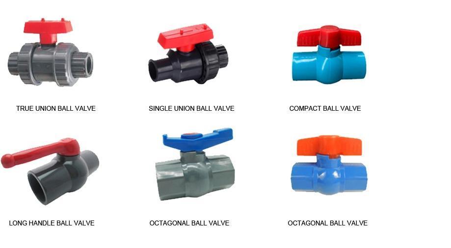 100% Pressure Testing with Female Thread Octagonal Ball Valve