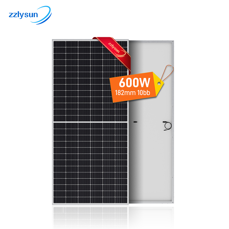 Grid Tie Solar Panel Hybrid System Ground Mounting Industrial 200KW 250KW