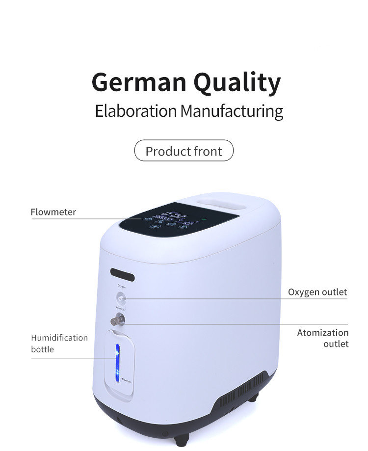 7L High Efficiency Medical Grade Oxygen Concentrator for Home Use