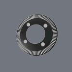 Precision Chemical Etching Optical Metal Encoder Discs Customized