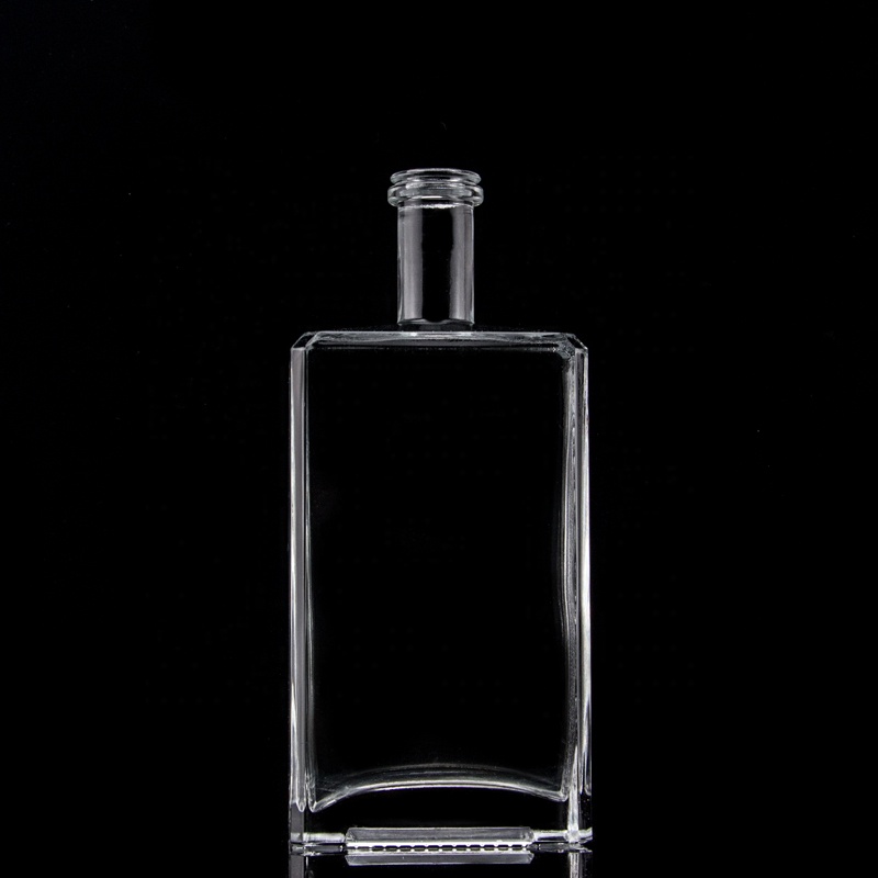 500ml Square Glass Bottle of Extra Virgin Olive Oil with Customized Surface Handling