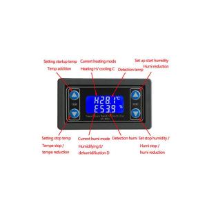 Sensor Module Digital Thermostat With Humidity Control XY-WTH1