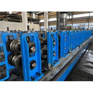 Hydraulic Decoiler U Purlin Roll Forming Machine 5T For Guard Rail Drive By Gear
