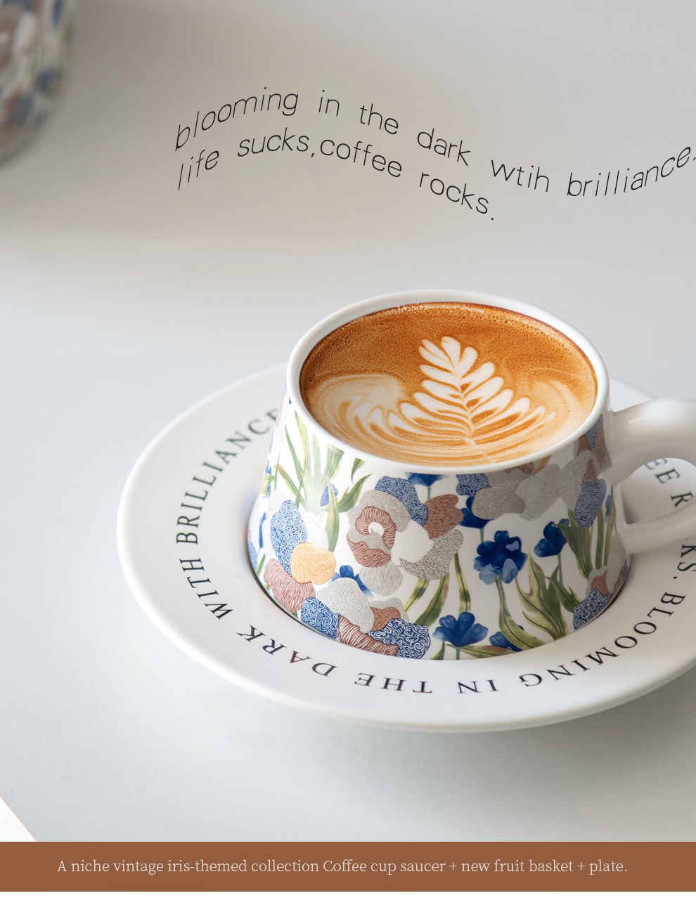 250ml Porcelain Cup Latte Mugs Ceramic Tasse Taza Cafe Coffee Occasion Business Gifts