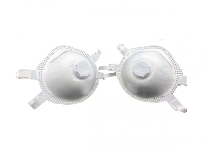 Exhalation Valve Disposable Respirator Mask Filters Solid / Liquid Aerosols