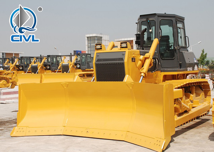 Shantui 17T Operating Weight Bulldozer Dozing Capacity 4.5m3 , Wechai Brand Engine