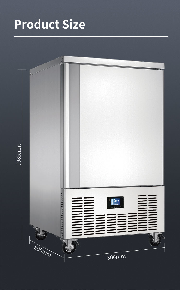 15 10 Pan Scommercial Flash Freezer 5 Pans Blast Chiller Shock Freezer
