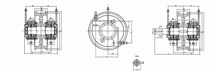 42CrMo Overhead Crane Trolley Wheels , Double Flange Cast Steel Railway Wheels