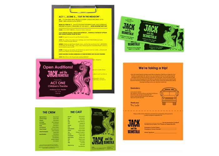 Uncoated Cyber Color Paper in flurescent pink yellow green fuchsia orange colors