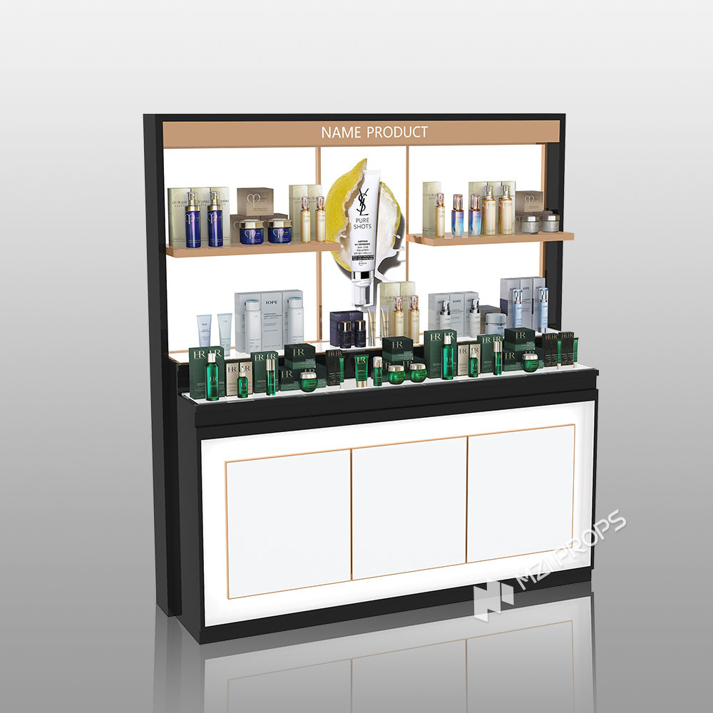 13-ZMeS005, Zhenmei Series Cosmetic Shop in Yingcheng featuring 27 Main Fixtures within 71 Sqm and Approx. $8,806 Budget