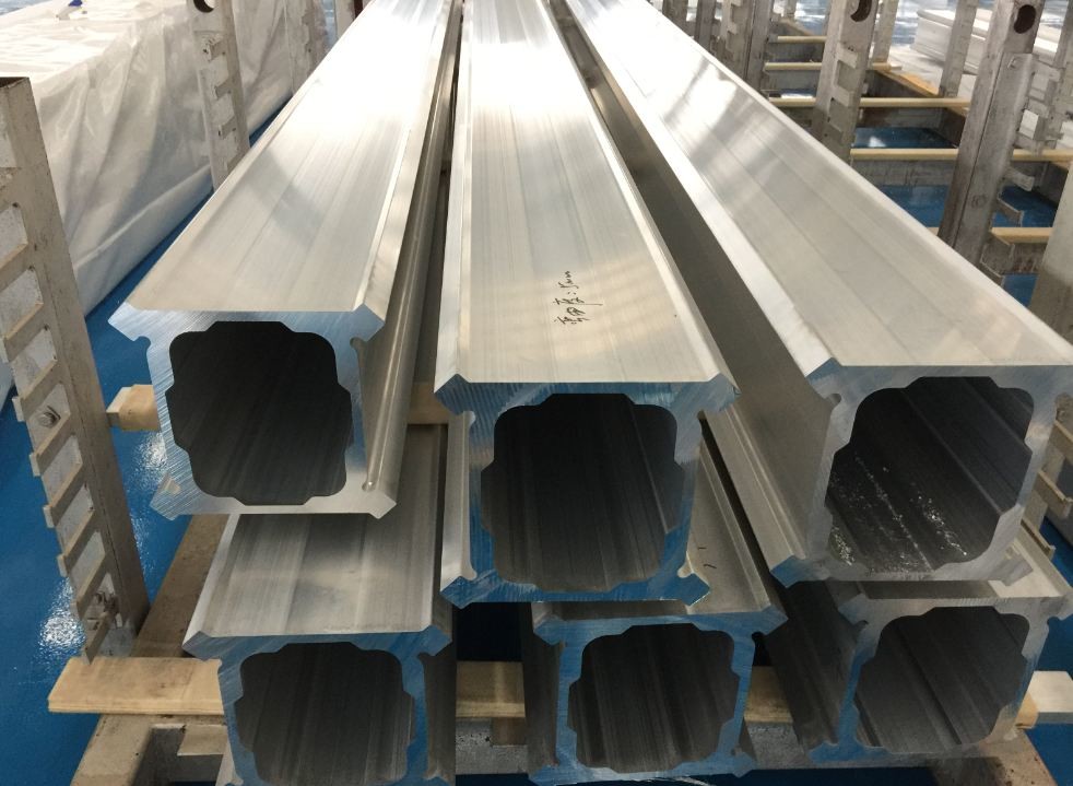 Mining Industry Aluminium Extrusion Pipe 23 Feet Alum Extrusion Profile