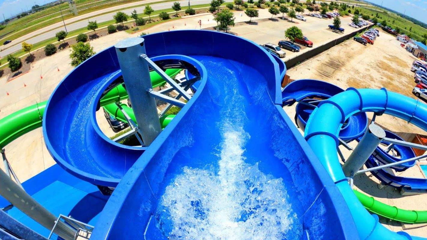 OEM Adults Fiberglass Big Water Slides for Commercial Water Amusement Park