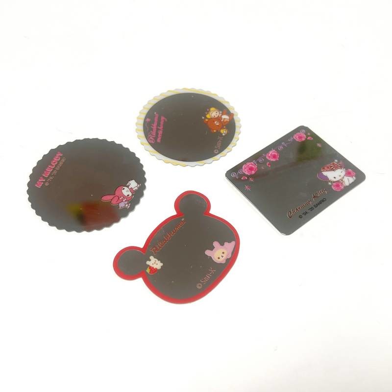 Mini Size Removable Mirror Soft With Silicone Glue Wholesale Gift And Souvenir