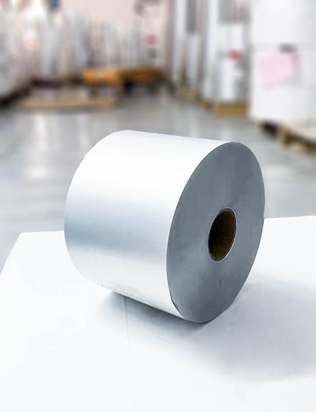 Acrylic Adhesive Sticky Back White Paper , Release Liner Roll 50u Surface