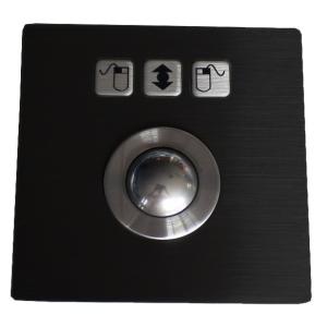 Anti Vandal IP67 Dynamic Stainless Steel Optical Trackball PS2