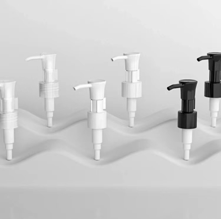 Rectangle Plastic Push-Type Pump Head for Shampoo and Shower Gel Customizable