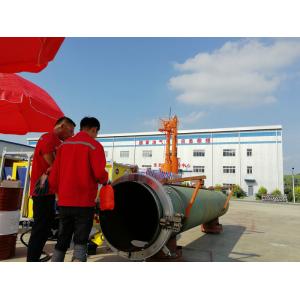 Split Frame Portable Pipe Cutting And Beveling Machine Easy Mounted On Pipeline