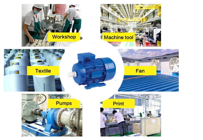 MS IE2 Motor , 7.5kw Three Phase Asynchronous Electric Motor For General Drive