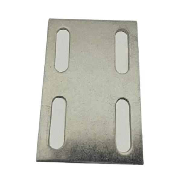  Fixing And Connecting Building Wall Embedded Steel Plates Anodized Rectangular Manufactures