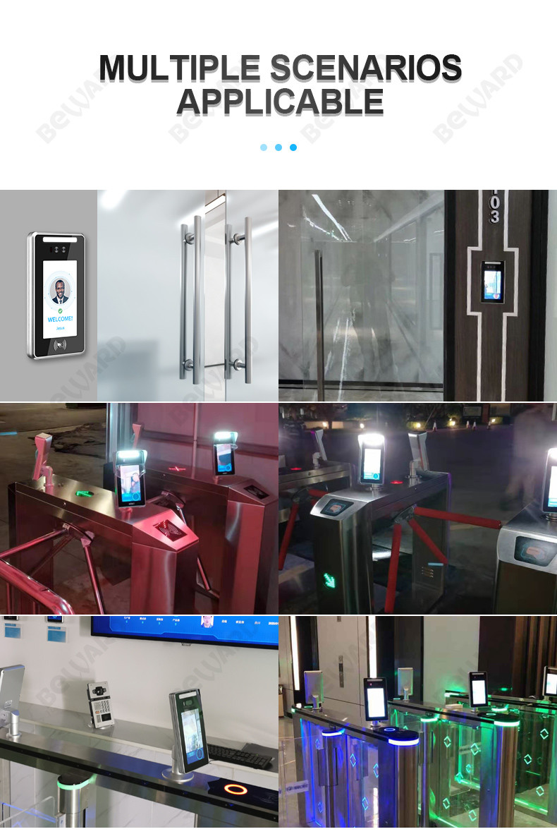 7" NFC SDK/API Face Recognition Time Attendance System