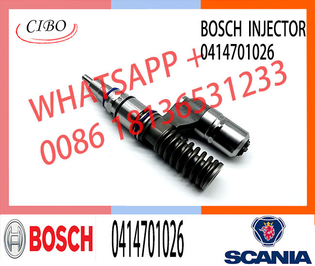 Engine Spare Parts Fuel Injector 0417701018 0414701043 0414701092 0414701026