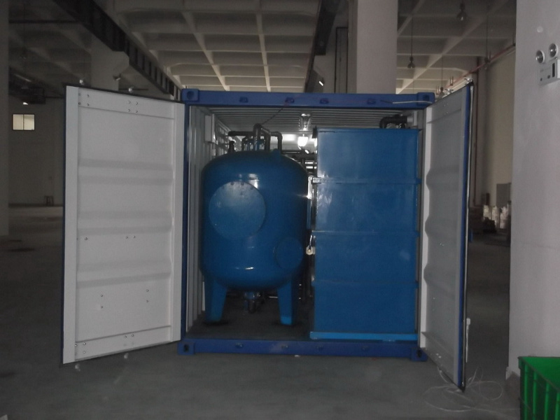 Solar Powered Containerized Sea Water Desalination Salt Water Desalination Machine Seawater Desalination Machine