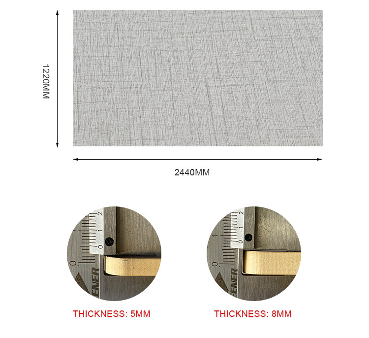 Fireproof Fabric Bamboo Charcoal Wood Veneer Interior Decoration Wall Panels Moisture Proof