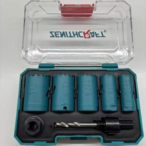  7PC Bi Metal Hole Saw Kit High Speed Steel HSS Teeth Manufactures