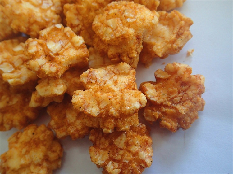 Roated Senbei Rice Crackers Baked BBQ Rice Cake With Sugar Salt