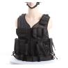 Buy cheap Black Police Swat Vest With Pouches & Belt , Molle Military Tactical Vest from wholesalers