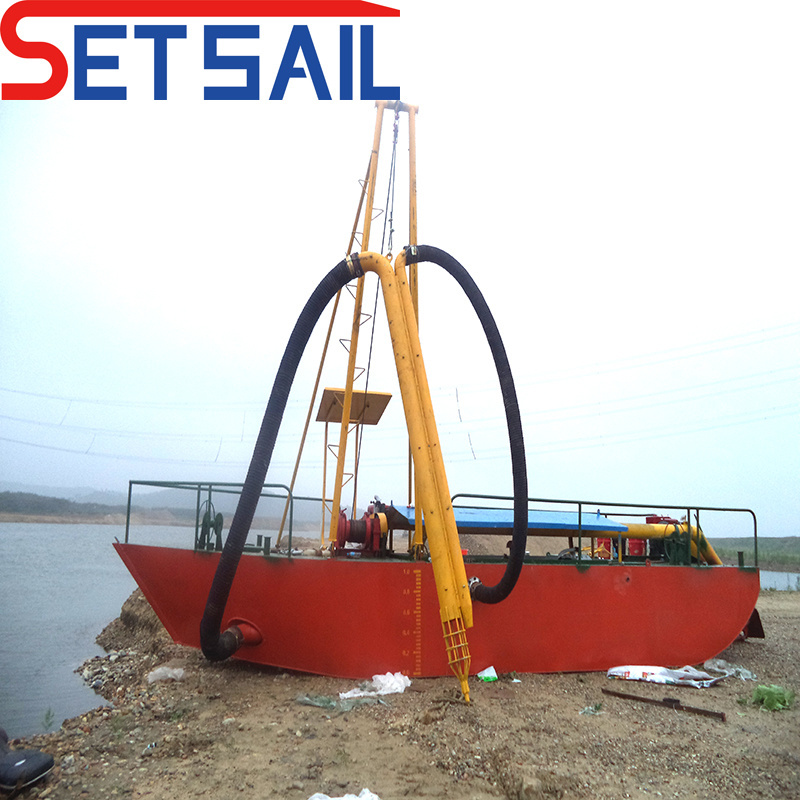 China Jet Suction Sand Dredger with Double Suction Head