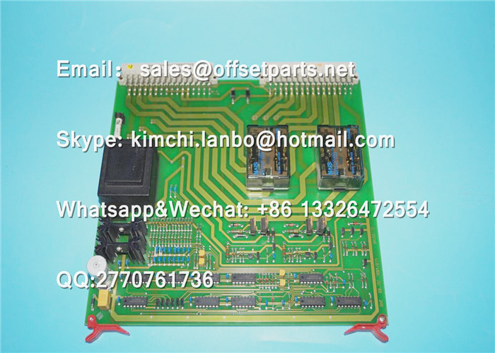 91.144.7031/02 BAK circuit board original used part of offset printing machine