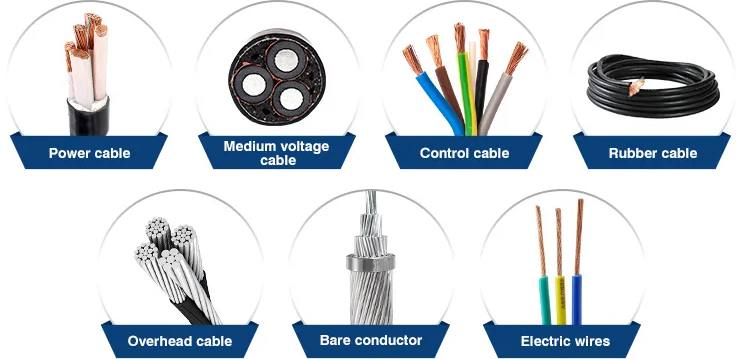 Refractory Range of Application High Voltage Power Cable 3*240mm 1*240mm with Copper Core