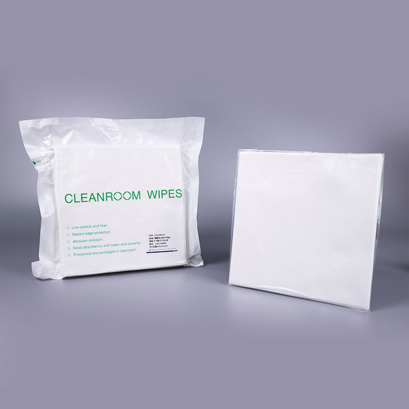 2 Ply Laundered Polyester Knit Wipes High Sorbency Lint Free Sterile Wipes