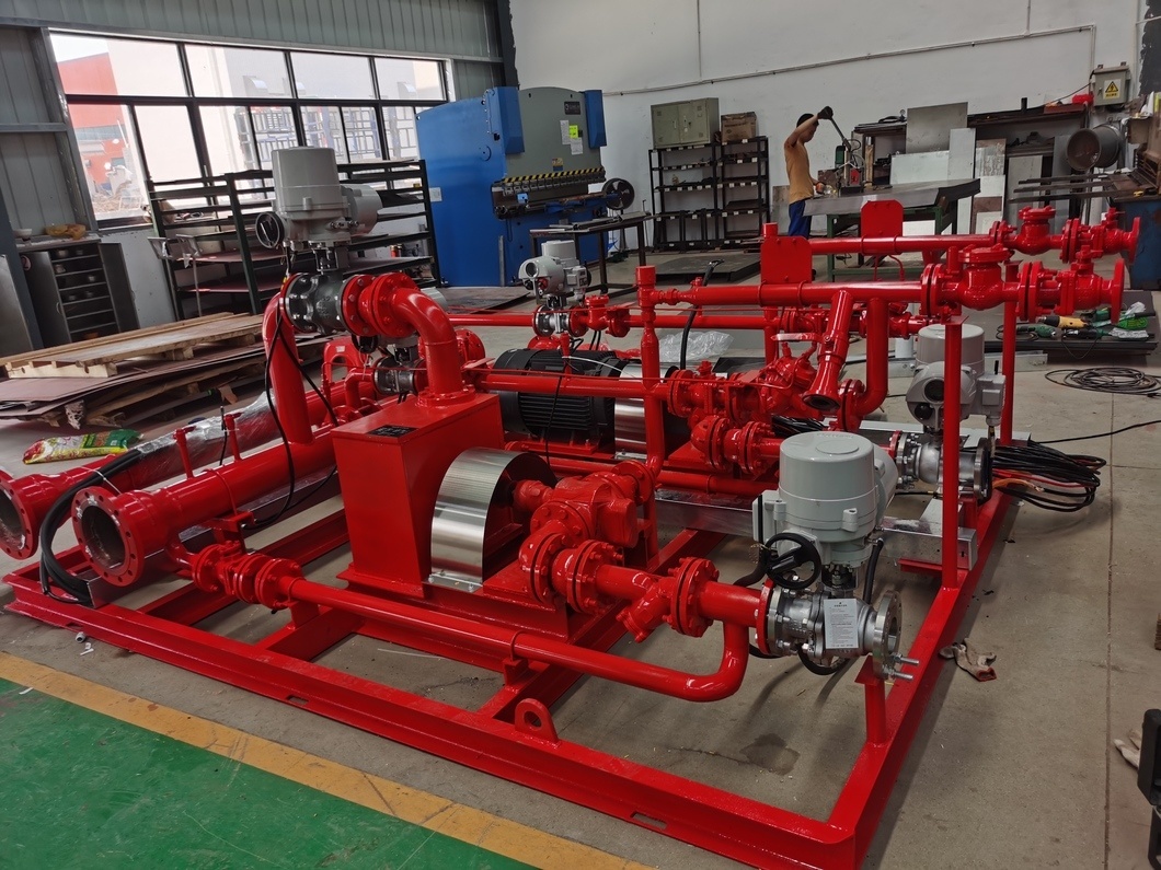 Foam Bladder Tank for Fire Suppression Balanced Foam Proportioning Equipment Foam Pump
