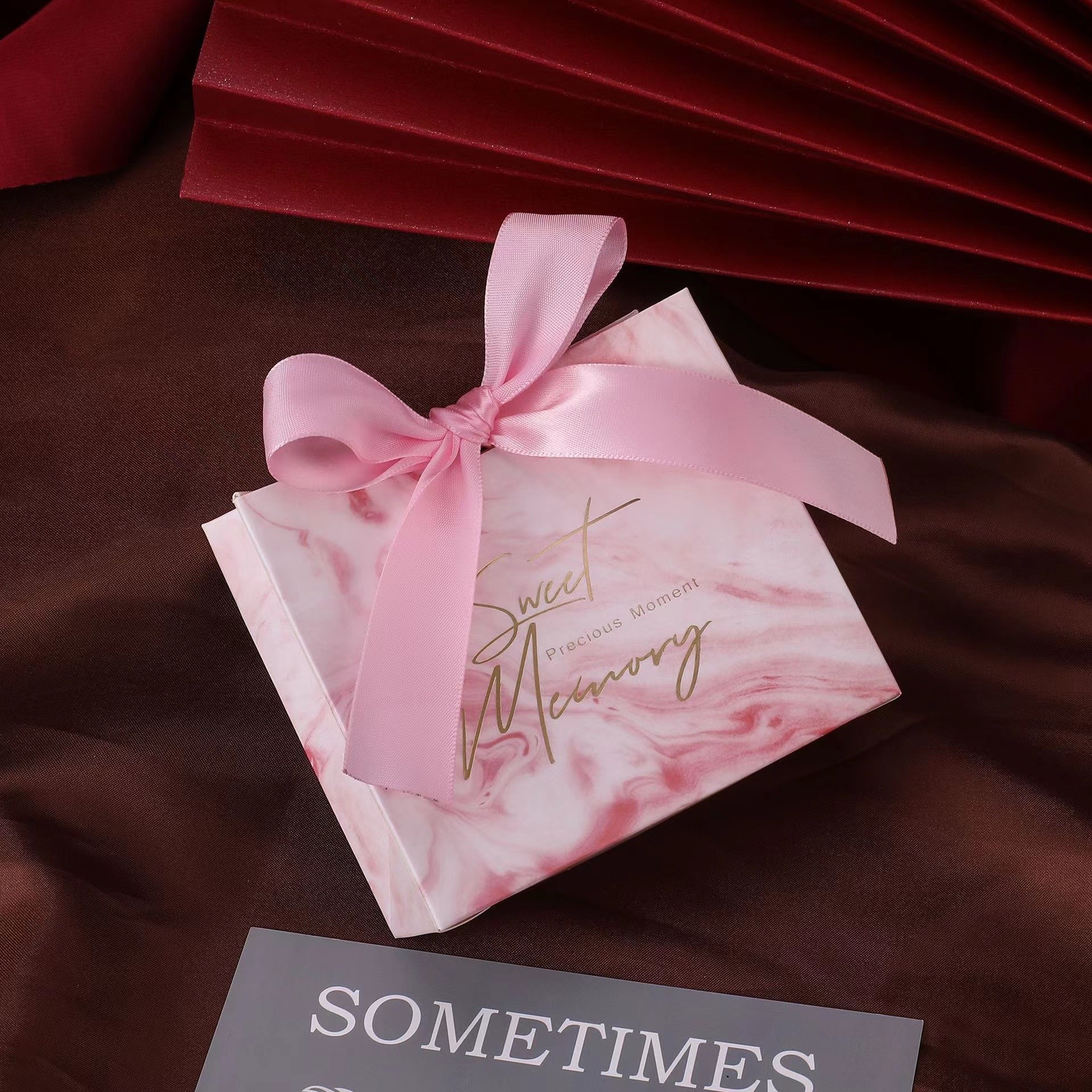Valentine's Day Luxury Gift Pack Wedding Favor Boxes Packaging Magnetic Box With Ribbon