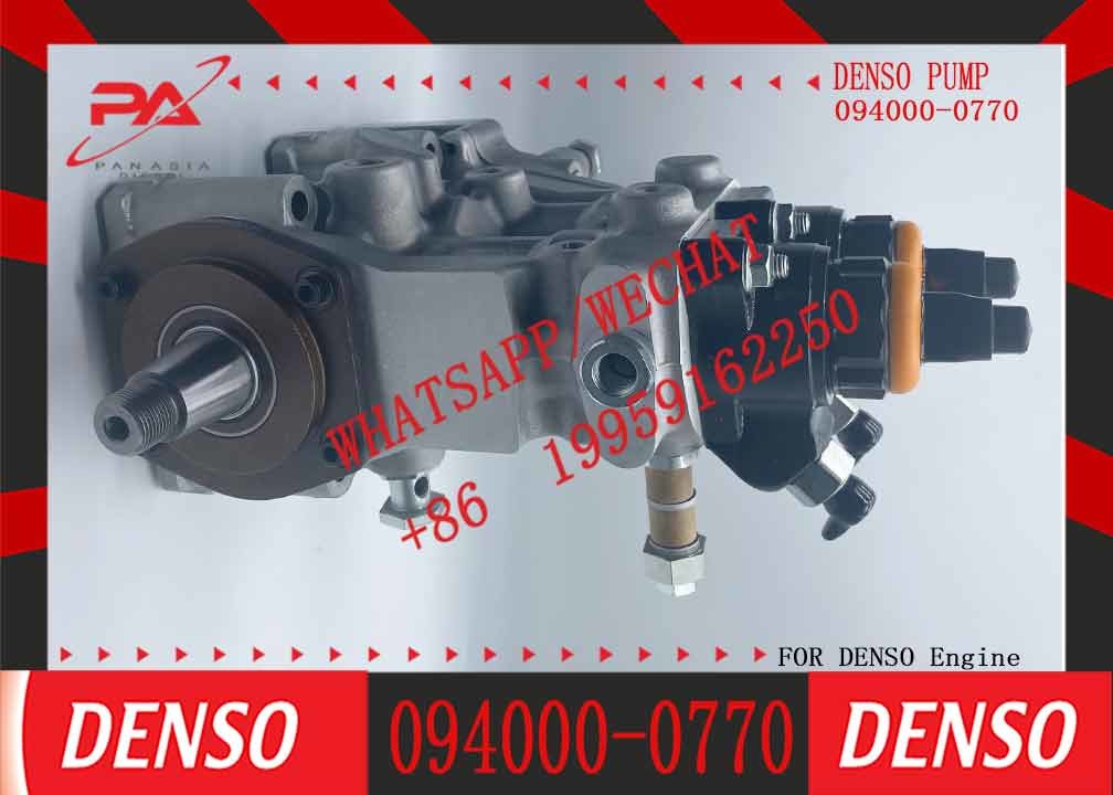 Denso Common Rail Injection Pump 094000-0673 094000-0710 094000-0750 094000-0760 094000-0770