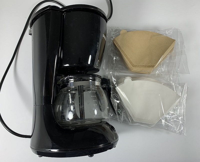40 Pcs Cone Shaped Wood Pulp Coffee Filter Paper For Drip Coffee Filter
