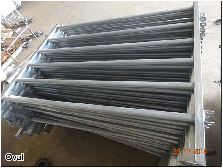 Heavy Duty Galvanized Livestock Cattle Yard Panels Portable Horse Panels
