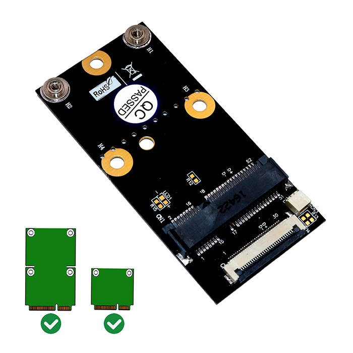 M.2 NGFF Key Mini PCIE Adapter FFC Cable 1OZ For WiFi Combo Bluetooth Card