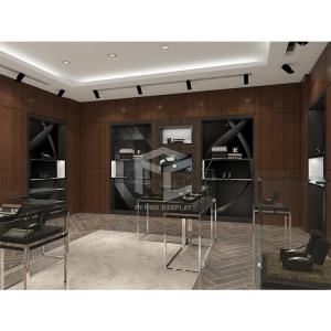 Custom Interior Watch Display Showcase For retail store Manufactures