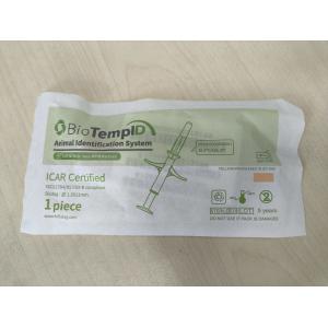 HT003 Microchip Syringe Kit – ISO FDX-B RFID Chip with Temperature Sensor for